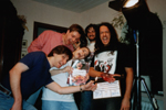Das Team mit Yazid Benfeghoul (Gory News)